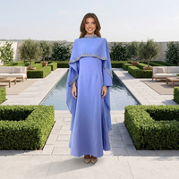 Faible MOQ Nouvelle collection Printemps 2026 Ensemble châle à strass et robe longue à franges pour soirée