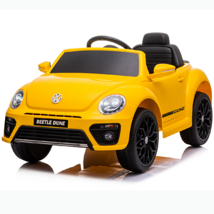 Escarabajo-coche eléctrico para niños, juguete de coche de 12V, color rosa - Product Image 4