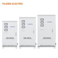 Stabilisateur de tension automatique à très basse tension haute puissance Yilong TND1-2, TND 15-60kVA, monophasé 220V