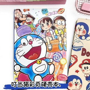 Nouveau Design mignon dessin animé japonais Anime <span class=keywords><strong>Dora</strong></span> A5 cahiers coque dure pleine couleur Page Portable épais cahiers pour enfants - Product Image 5