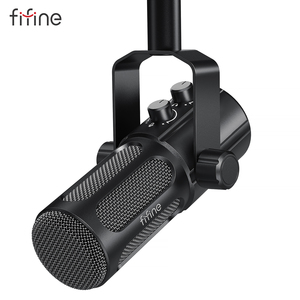 Microphone de <span class=keywords><strong>studio</strong></span> cardioïde dynamique FIFINE Tank6, populaire pour la voix et la diffusion, microphone filaire <span class=keywords><strong>Micro</strong></span> USB/<span class=keywords><strong>XLR</strong></span> - Product Image 1