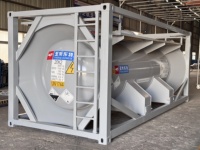 Réservoir de brome anticorrosion 20ft conforme à l'ASME 8.23m ³ en acier SA-516 et doublé de plomb pour liquide pour usine de fabrication