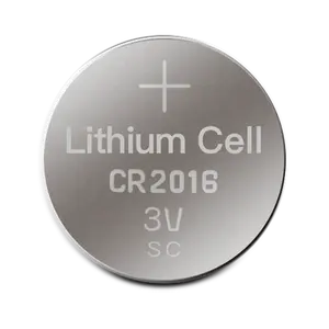 China Manufacturers 3V Lithium Button Battery CR2025 CR2032 CR2016 Coin Cell 3v CR Series For Watch