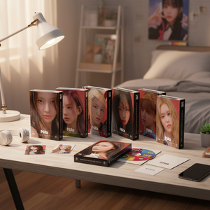 Photocards de K-Pop, Mini Álbum Izna-1st, CD para Adultos, Versión NFC_Nemo & Izna Ver. Mini Póster y Manual, Tarjeta Fotográfica, Folleto - Product Image 3