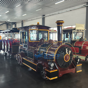 Nuevo Diseño de Tren Eléctrico Vintage para Fiestas en Interiores y Exteriores, Tren Pequeño sin Rieles para Niños en Venta - Product Image 2