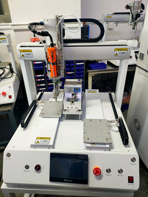 Automatic Desktop Electric Motor-Driven Locking Screw Tightening Machine with High Precision