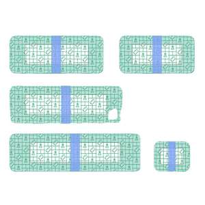 Pansement adhésif transparent en polyuréthane hémostatique imperméable jetable de qualité hospitalière - Product Image 1