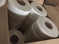 Papier toilette géant doux et économique en pâte de bois vierge, rouleau jumbo pour salle de bain
