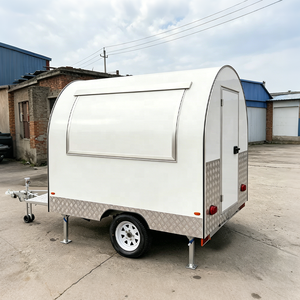 <span class=keywords><strong>Chariot</strong></span> Électrique Haut <span class=keywords><strong>de</strong></span> Gamme Entièrement Équipé en Aluminium et Fibre <span class=keywords><strong>de</strong></span> Verre, Camion <span class=keywords><strong>de</strong></span> Restauration Mobile avec Porche pour Vente <span class=keywords><strong>de</strong></span> Bonbons - Product Image 2