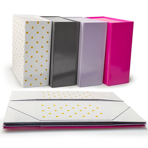 OEM Low Price Luxury Cardboard Magnetic Rectangle Gift Set <b>Box</b> Custom With Your Own Logo - Product Image 2