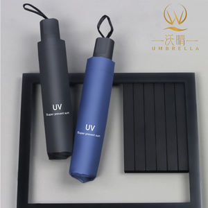 3合1防紫外线全自动折叠便携式户外雨伞简约设计成人商务礼品 - Product Image 5