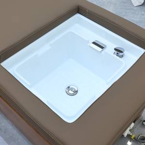 Lit de shampooing pour <span class=keywords><strong>spa</strong></span> thaïlandais populaire avec bassin pour les soins des pieds - Product Image 6