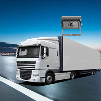 Capteur de stationnement radar, caméra de recul AHD1080P, caméra étanche IP69K, caméra de détection d'angle mort pour bus et camions