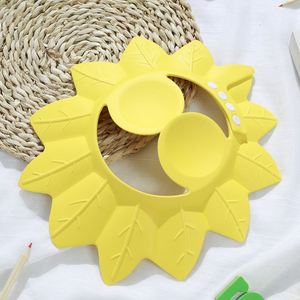 Kids Bath Visor Hat Soft Adjustable Baby Shower Cap Children Shampoo Bathing <b>Shield</b> Splashguard Waterproof <b>Protect</b> Shampoo - Product Image 5
