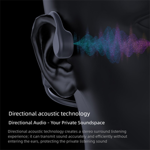 หูฟังแบบสปอร์ต Bone Conduction ราคาประหยัด ผลิตตามสั่งจากโรงงาน หูฟังแบบ Open Ear แบบคล้องคอ หูฟังไร้สาย BT6.0 - Product Image 4