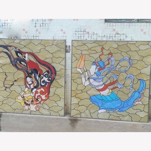 Vitrales de Catedral Personalizados de Doble Cara, Hechos a Mano en China, para Decoración de Paredes, Ventanas y Puertas, con Iluminación - Product Image 4