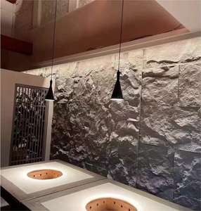 Mcm Carrelage mural Placage de <span class=keywords><strong>pierre</strong></span> champignon Carrelage de façade Fabrication de fausse <span class=keywords><strong>pierre</strong></span> artificielle naturelle flexible <span class=keywords><strong>Pierre</strong></span> du Sichuan - Product Image 4