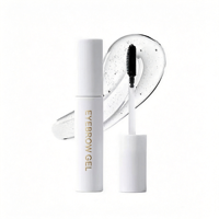 Gel à sourcils végétalien personnalisé OEM pour fixer les sourcils, gel coiffant liquide nutritif longue tenue, buildable, Art Visage, gel à sourcils à tenue forte