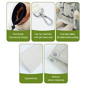 Toptan Evcil Hayvan Malzemeleri Sevimli Evcil Hayvan Taşıma Çantası Nefes Alabilen Kedi ve Küçük Köpek Omuz Çantası Seyahat Çantası Dış Mekan Kullanımı - Product Image 5