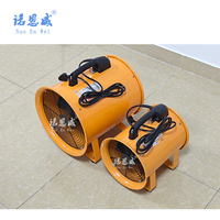 Ventilateur d'extraction portatif industriel de ventilateur d'air de Ventilation de 12 pouces/14 pouces/300mm/400mm