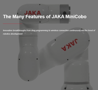 Cobots - Robot Kolaboratif 6 Axis JAKA MINI Cobo / Beban Angkut 1kg I Jangkauan 580 mm