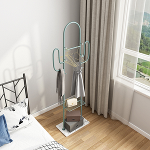 Precio de fábrica, perchero para habitación de niños, soporte de exhibición de ropa de Metal con forma de Cactus para sala de estar, abrigo, sombrero y almacenamiento de ropa - Product Image 4