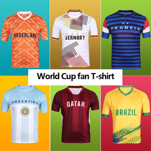 Technique de sublimation du service OEM Nouveau maillot de football rétro de l'équipe nationale Haut unisexe pour enfants et adultes - Product Image 2