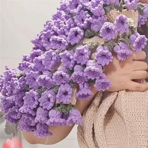 Manta <span class=keywords><strong>de</strong></span> Rosas <span class=keywords><strong>de</strong></span> <span class=keywords><strong>Ganchillo</strong></span> 2026, Diseño Floral Tejido a Mano, Convertible en Ramo <span class=keywords><strong>de</strong></span> Flores, Manta <span class=keywords><strong>de</strong></span> Regalo - Product Image 6