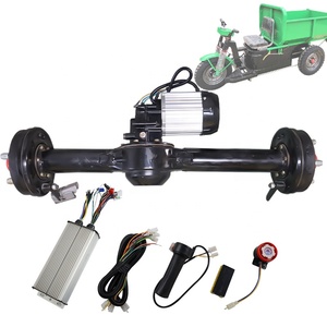 48-60V1300w रियर एक्सल कन्वर्जन किट लो स्पीड इलेक्ट्रिक 3 व्हील कार रियर एक्सल डिफरेंशियल किट के साथ - Product Image 1