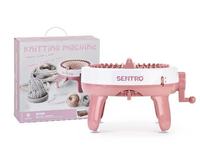 Machine à tresser DIY populaire pour enfants, grande taille, 48 aiguilles, cylindre étoile, machine à tricoter manuelle pour filles, modèle RY 023, en plastique