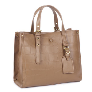 Sac à bandoulière élégant et imperméable pour femme Bellmont, motif crocodile. Contactez-moi pour la vente en gros. Sacs DIY personnalisables de qualité supérieure 5A. - Product Image 2