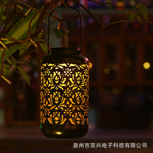 Solar Garden <b>Light</b> <b>Led</b> Portable Water Resistant Outdoor Decorative Lamp With Floral Pattern Projection - Product Image 3