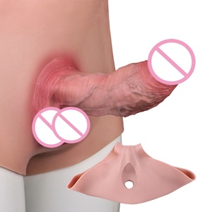 Populaire aux États-Unis : Strapon en silicone, Dildo creux, Culotte pénienne, Masturbateurs, Dildos réalistes, Jouets sexuels lesbiens pour hommes et femmes 18 - Product Image 1