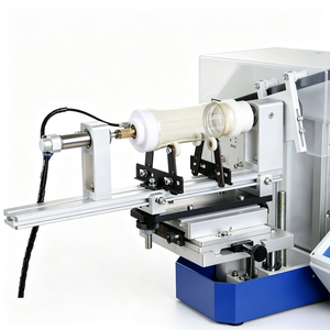 Pneumatic Bottle Screen Printing Machine Semi Auto Silk Screen Printer for Cosmetic Jar Plastic Tube Printing