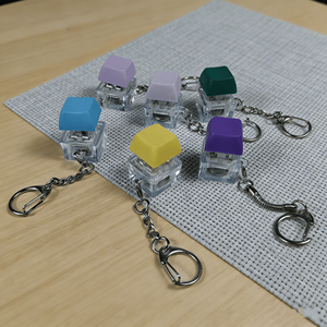 Llavero con figura de PVC para teclado mecánico, antiestrés, regalo fidget - Product Image 1