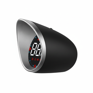 G5 กระจกหน้ารถ Hud Led จอแสดงผลมาตรวัดความเร็วแบบดิจิตอลสัญญาณเตือนภัยยูเอสบี จีพีเอสเข็มทิศอุปกรณ์เสริมรถยนต์ - Product Image 1