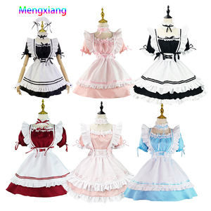 <span class=keywords><strong>Disfraz</strong></span> de Lolita para Halloween, <span class=keywords><strong>Disfraz</strong></span> de Sirvienta para Mujer, Trajes de Cosplay, Disfraces de Doncella Japonesa, Vestido de Princesa Petite - Product Image 1
