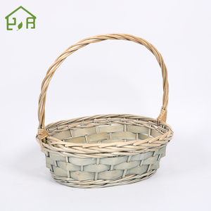 Lớn Phục Sinh Trang Trí Quà Tặng Lưu Trữ Set Liễu Hoa <span class=keywords><strong>Wicker</strong></span> Giỏ Với Xử Lý Thanh Lịch <span class=keywords><strong>Wicker</strong></span> Hộp Cho Lưu Trữ Tổ Chức - Product Image 3