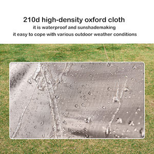 Tente gonflable FN ZP-33 à double couche Oxford, 8 personnes, une chambre, automatique, luxe, imperméable, 2000-3000 mm, extra large, pour le camping - Product Image 4