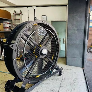 Ventilador Industrial HVLS de Piso, 220V CA, 1.5m/2m, 4 Ruedas, Independiente, para Exteriores, Protección IP55, 300 RPM - Product Image 1