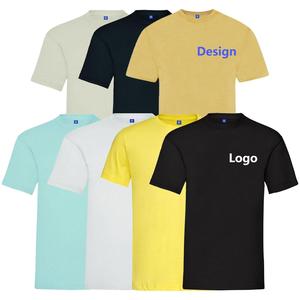 T Shirt Manufacturer <strong>Custom</strong> logo Printing 70 Bamboo <strong>30</strong> Cotton Unisex Short Sleeve t Shirt - Product Image 1