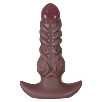 Nouveau plug anal unisexe en forme de pénis d'animal, simulation de pénis de chien, pour usage extérieur discret, dilatateur anal, jouet de masturbation, étanche
