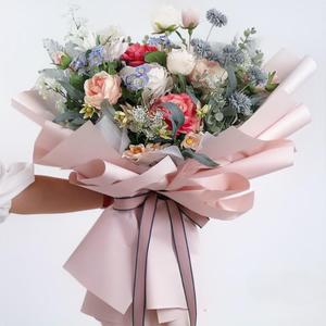 Papel de Regalo Grueso Impermeable con Revestimiento de PE de Superficie Mate de Alta Calidad para Ramos de Flores, 58x58cm, 20 Hojas/Paquete - Product Image 5