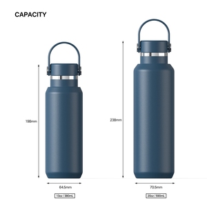 <span class=keywords><strong>Bouteille</strong></span> d'eau <span class=keywords><strong>isotherme</strong></span> en acier inoxydable ANSHENG, double paroi, <span class=keywords><strong>bouteille</strong></span> d'eau de voyage en acier inoxydable - Product Image 4
