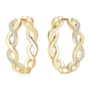 Pendientes de Plata de Ley 925 con Diamantes Cultivados en Laboratorio con Corte Corazón Vintage, Joyería Elegante y Ecológica, Regalo para Mujer, Uso Diario - Product Image 4