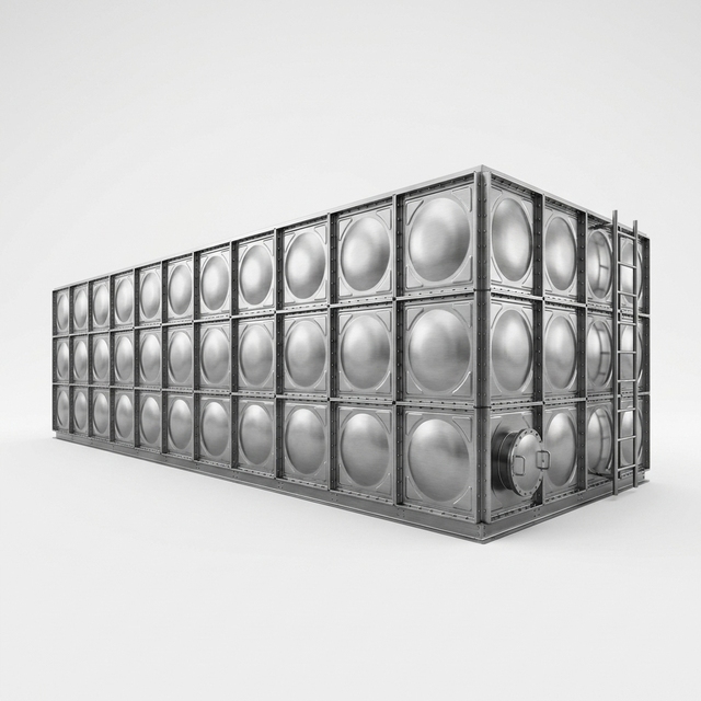 Bolted Stainless Steel Panel Water Tank for Potable Water Storage Building Projects and Fire Fighting