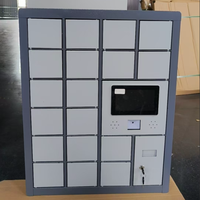 Armoire à clés murale intelligente pour gérer les clés, solution de gestion électronique de clés pour usage commercial, gain de place