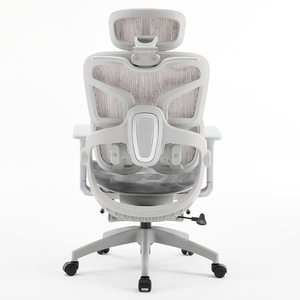 Ghế máy tính hiện đại mới, chất liệu lưới, lưng cao, xoay được, thiết kế lưới, ghế văn phòng, ghế nhân viên văn phòng, thiết kế công thái học - Product Image 5