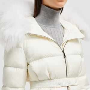 Chaqueta de Plumón Personalizada para Mujer, Resistente al Viento, con Peluche, Elegante, Cálida, a la Moda, Último Modelo - Product Image 2