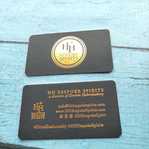 Принтер для печати на заказ, золотой горячий штамп, визитная карточка 4c + 4c CMYK, продукция из бумаги Pantone - Product Image 6